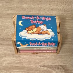 4 Vintage Rock A Bye Baby Cassettes