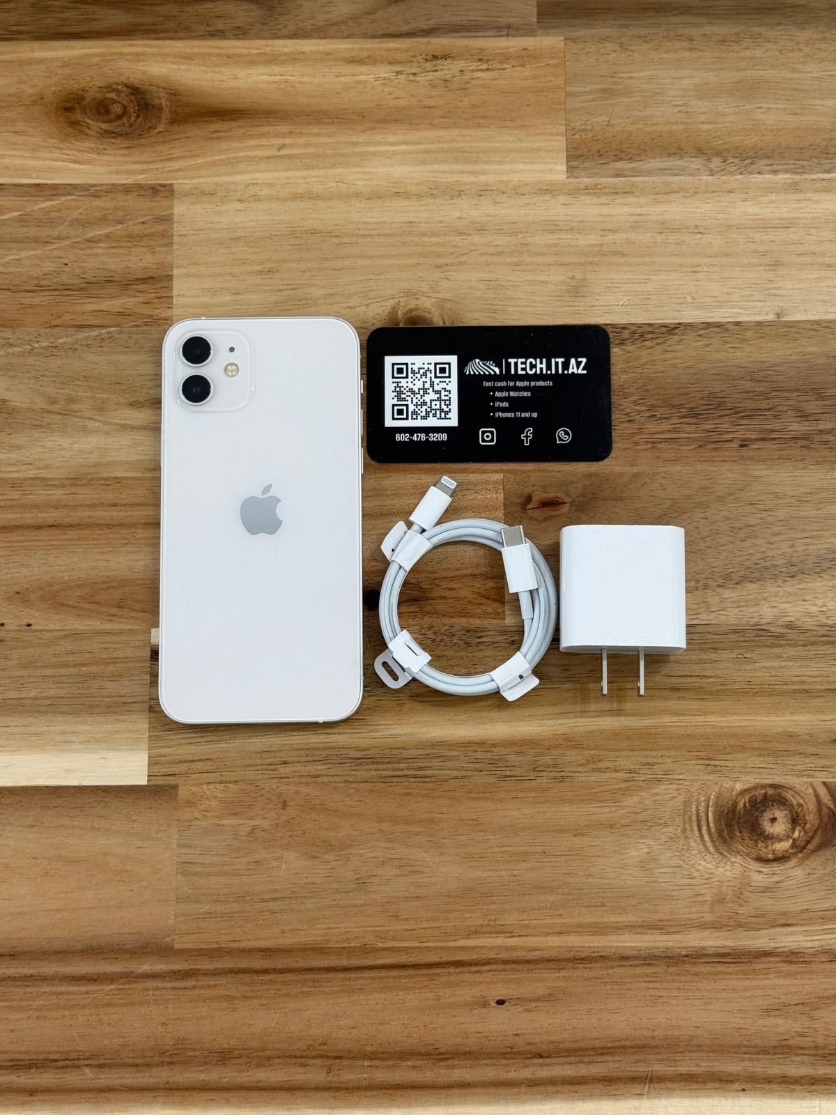 📱 iPhone 12 | 64GB | White | Unlocked (Any Carrier)