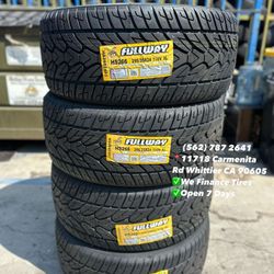 295/35/24 FULLWAY New Set of Tires Installed and Balanced Set de Llantas Nuevas Instaladas y Balanceadas