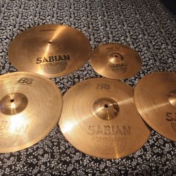 Sabian cymbals (used)