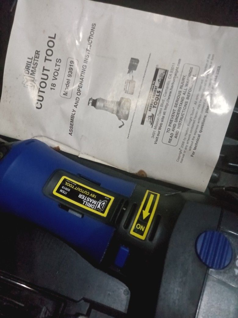 Drill Master 18V Cut Out Tool