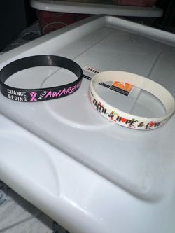 Breast cancer bracelets