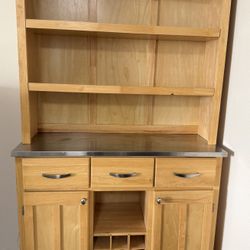 Wooden Dining Hutch