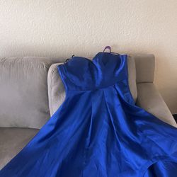 Blue Prom Dress Size 13