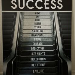 “Success” Canvas Print (36x48)