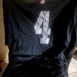 Raiders JERSEY, From FANATICS, #4 Size 3XL
