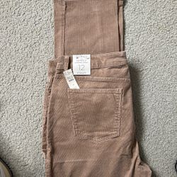 Corduroy Pants Women