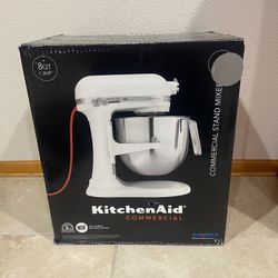 New Kitchenaid Commercial 8qt Mixer