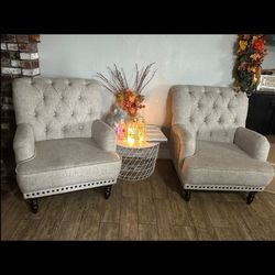 Accent chairs both for $250