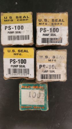 U.S. Seal PS-100 Pump Seals – Lot of 5