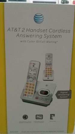 AT&T 2 Handset Cordless Answering System