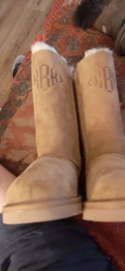Ugg Brown Suede Boots size 1