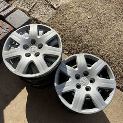 Rines 16 Con Tapaderas Para Honda Civic