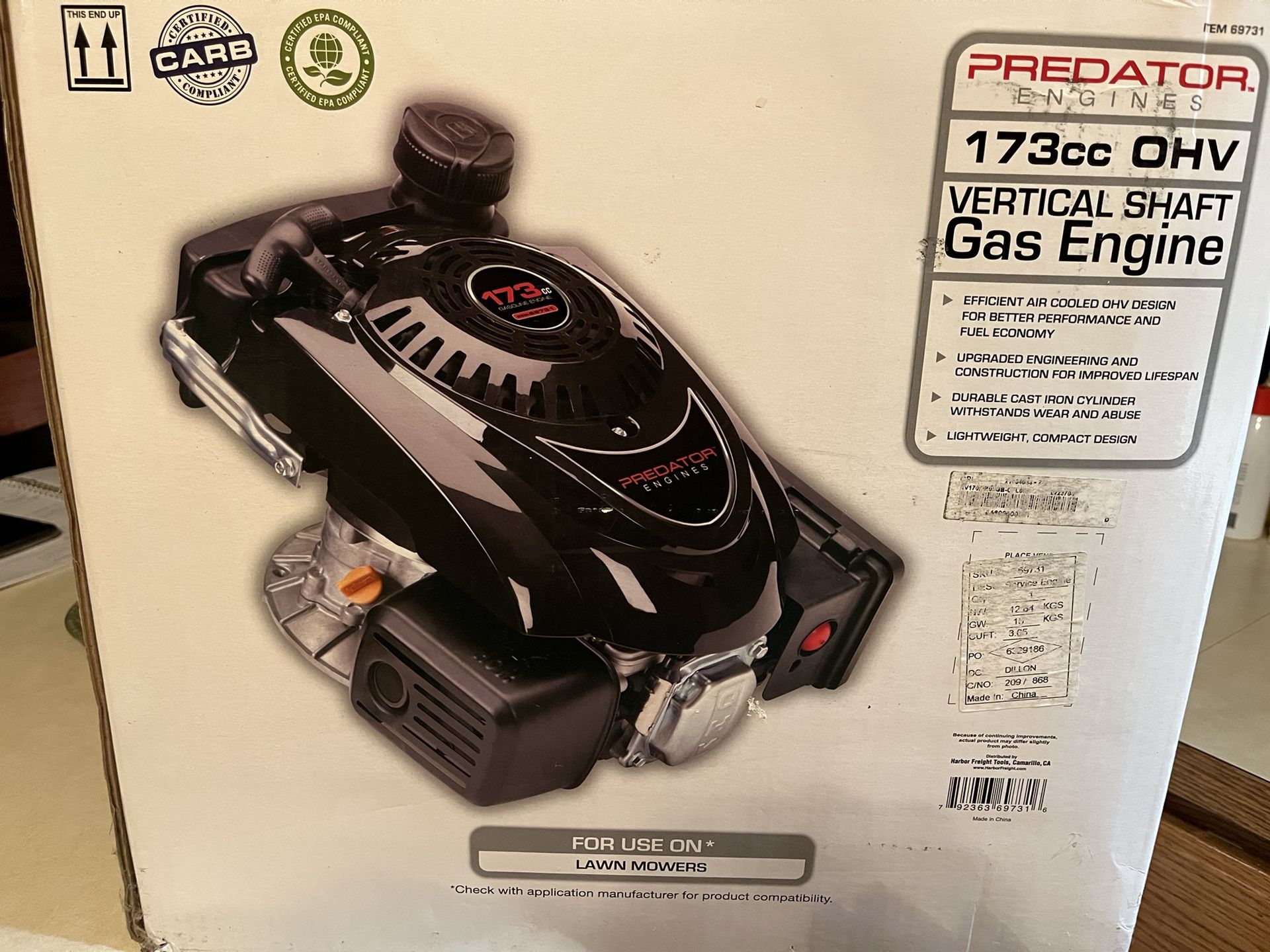 Lawn Mower Motor