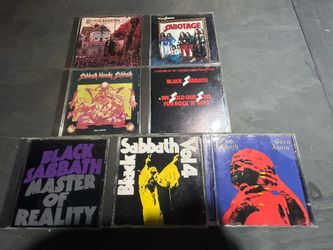 Black Sabbath CDs 