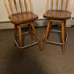   Wood Stools