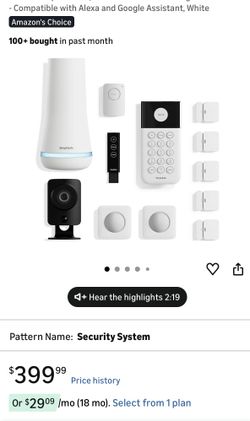 Simply safe security system