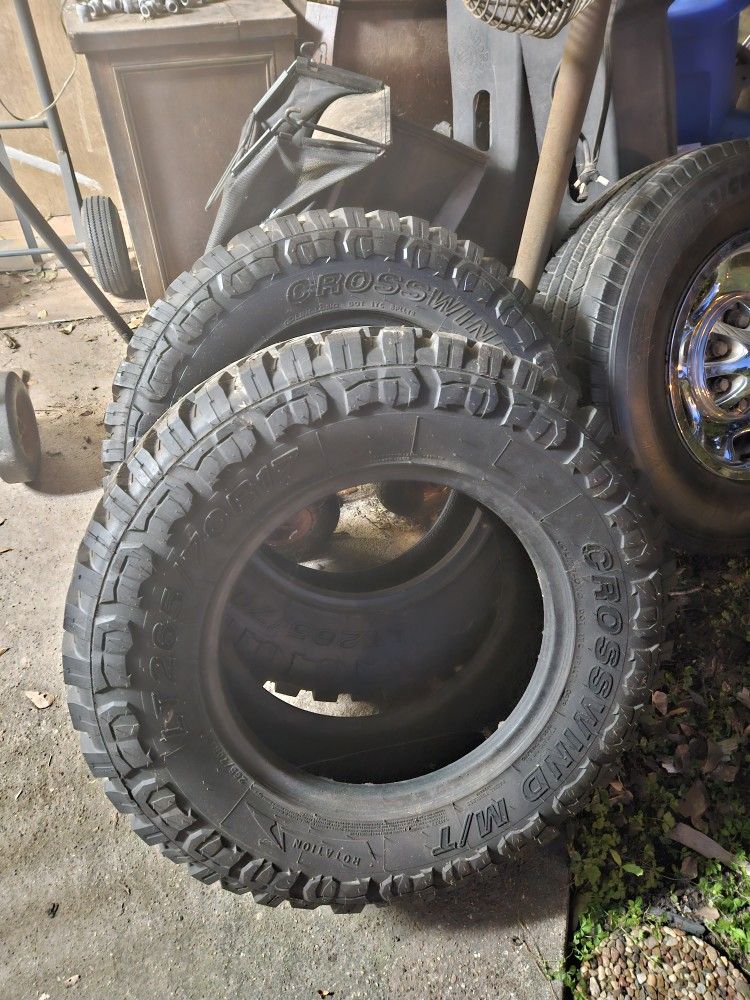 I Have 2 Mud Tires And 2 Street Tires With Rims & Trim for Sale in
