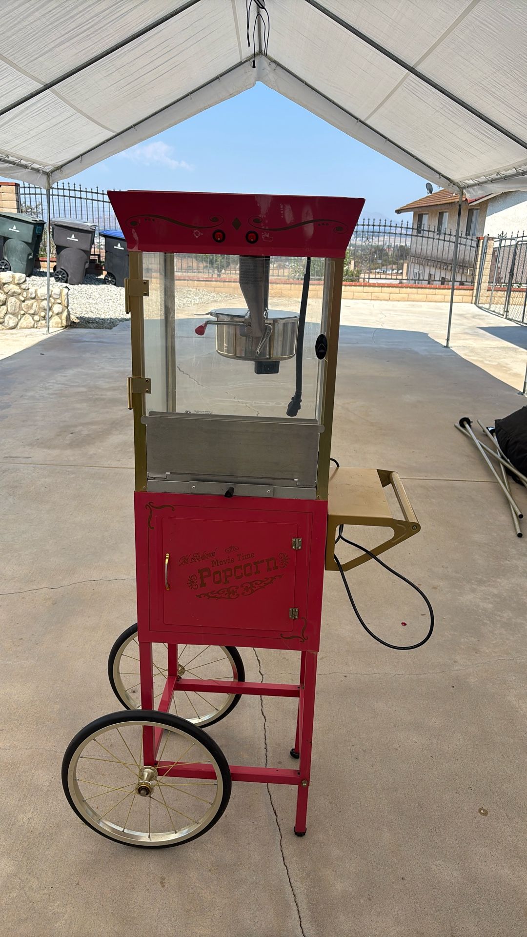 Electric Popcorn Machine
