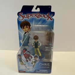 Superbook Chris Quantum Series 1 Action Figure New NIB
