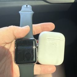 AirPods 2nd Generation & Apple Watch Series 3