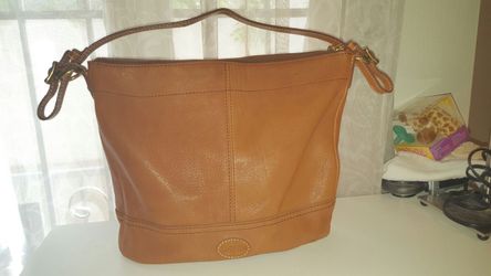 Fossil leather purse