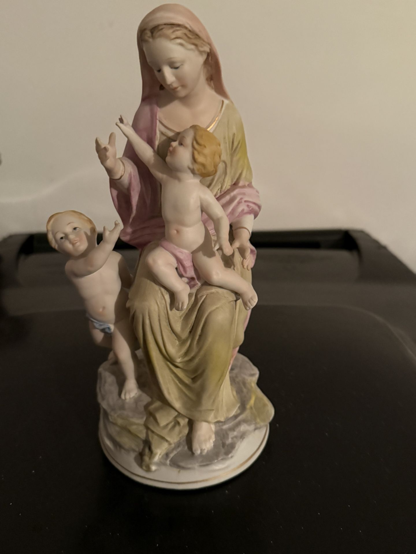 Bisque Madonna and Children Figurine Rare,New Products : American Fashion Style Bags On Sale