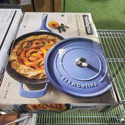 Tramontina Enameled Cast Iron Skillet 12 "