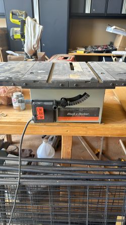 Black And Decker 8” Table Saw