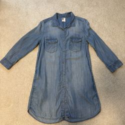 Denim Dress, Size: 8