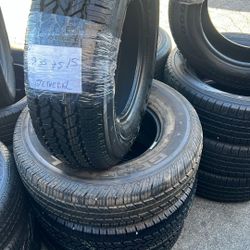 235/75/15 General Set Of 4 Tires Installed And Balanced Set De 4 Llantas Como Nuevas Instaladas Y Balanceadas
