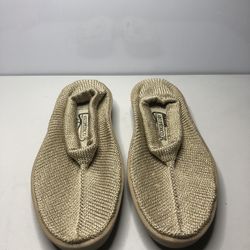 Arcopedico Beige Knit SlipOn Slides Comfort Shoes Women’s Sz 39EU/8.5US Portugal