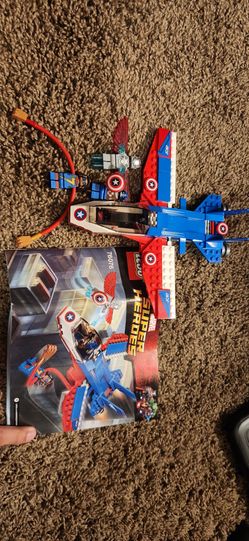 Lego Marvel Captain America Jet Pursuit Set (76076)