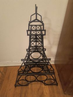 Eiffel tower wine rack