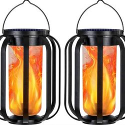 Solar Lantern Outdoor Lights 4in1  Pack Of 2