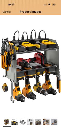 Wall Mount Modular Tool Charging Organizer(new in box)