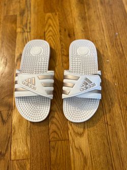 Adidas White Sandals Size 7