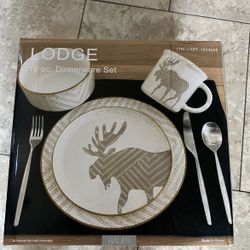 New Baum 16 Piece Dinnerware Set