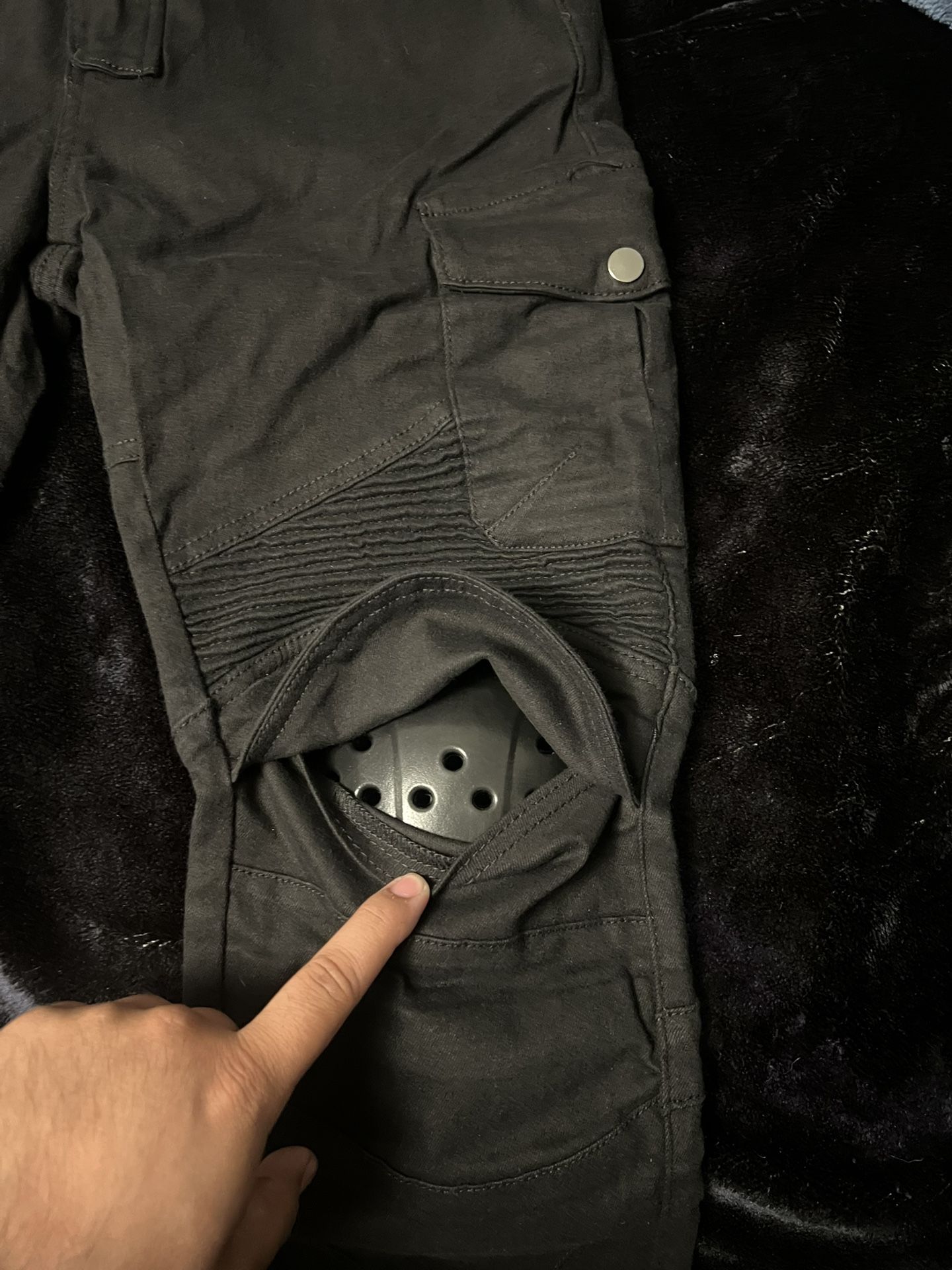 CTBQiTom Motorcycle Riding Jeans - CE Armored With Aramid Lining For Protection
