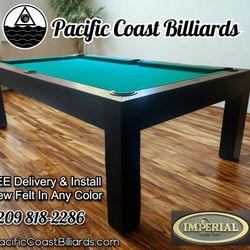 Imperial Penelope II Pool Table (FREE Delivery And Install + New Felt In Any Color)