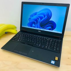 Dell i7 15.6” Full HD laptop workstation / Windows 11 Pro / Camera / SSD 512GB / RAM 32GB / Antivirus / Charger / Fingerprint / Backlit