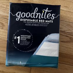 Good Nities Disposable Bed Mats.