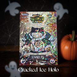 Snorlax Trick OR Treat Pokemon Card