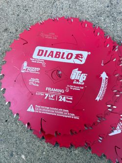 7 1/4 diablo skill saw blades
