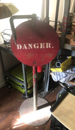 Antique DANGER sign