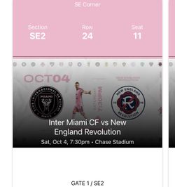 INTER MIAMI VS NEW ENGLAND REVOLUTION