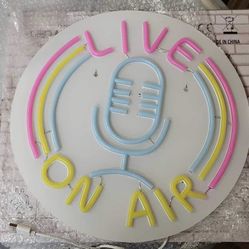 Live On Air Sign