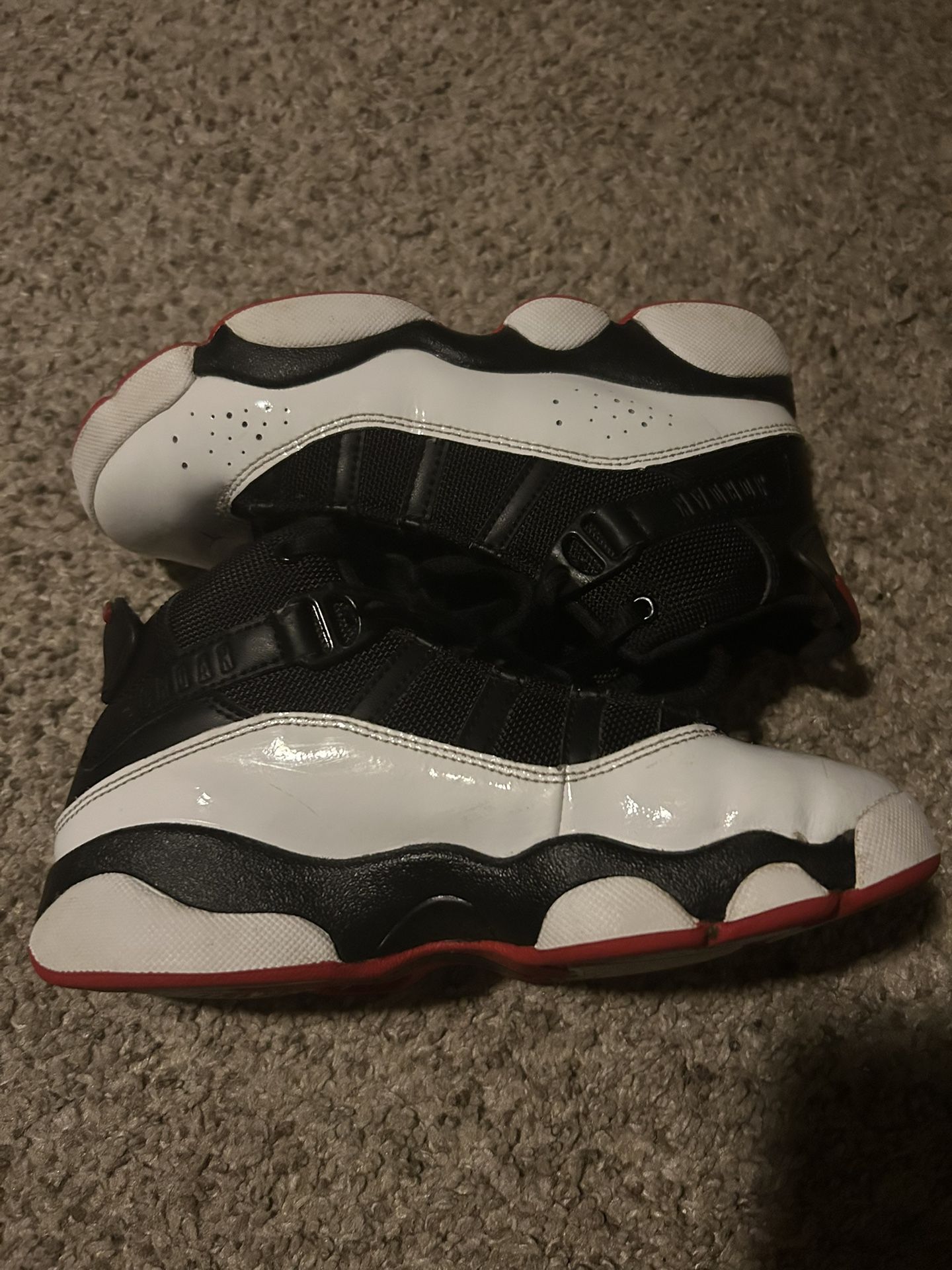 Jordan 10 Kids Boys White And Black Boys Size 1Y