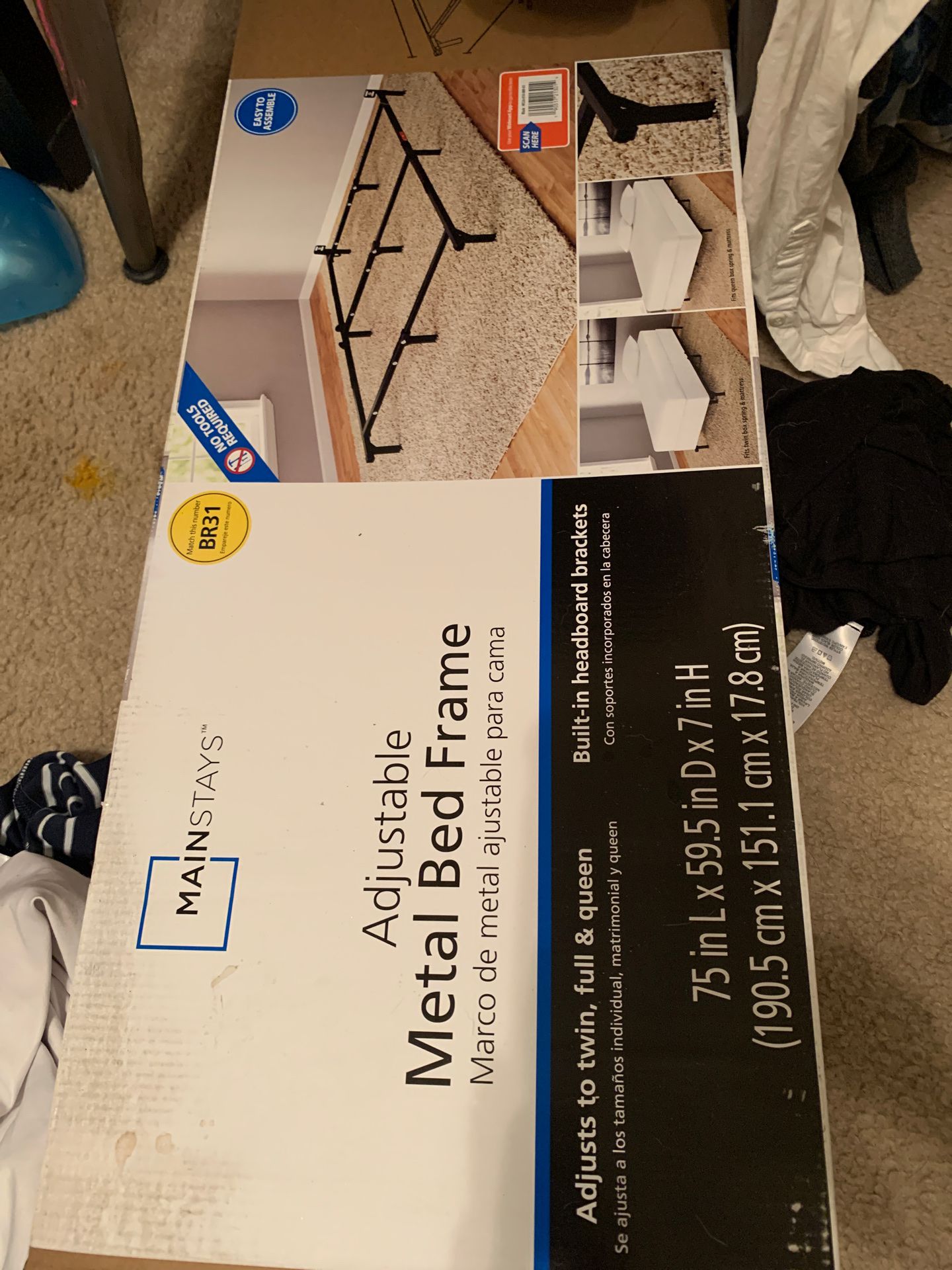 BRAND NEW BED FRAME IN BOX