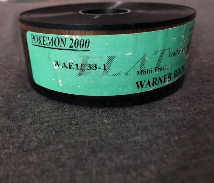 Pokemon 2000 Trailer #3- 1999 WB 35mm Film Reel